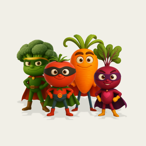 Nutri Heróis: O Mundo Encantado dos Alimentos